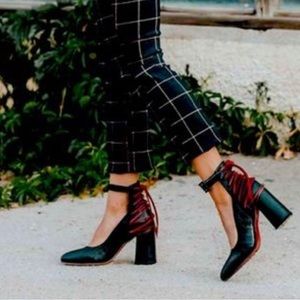 SOLD OUT JILLIAN CROC Freebird Leather Pump